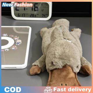 Dễ thương thú mỏ vịt bút chì trường hợp-Công suất lớn sang trọng bút Pouch & mỹ phẩm lưu trữ túi