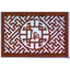 Decal chống ám khói Dán trần nhiều hoạ tiết kích thước 40x40cm nâu vàng giá rẻ-3038