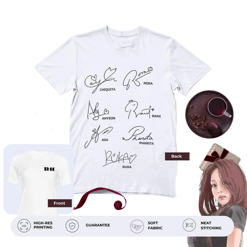 Áo Thun BabyMonster Ahyeon Asa Ruka - Đồng Phục Fandom K-Pop