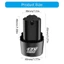 KIKIN DC12V 3S Hộp đựng dụng cụ điện tuốc nơ vít 18650 Hộp an toàn Hoder