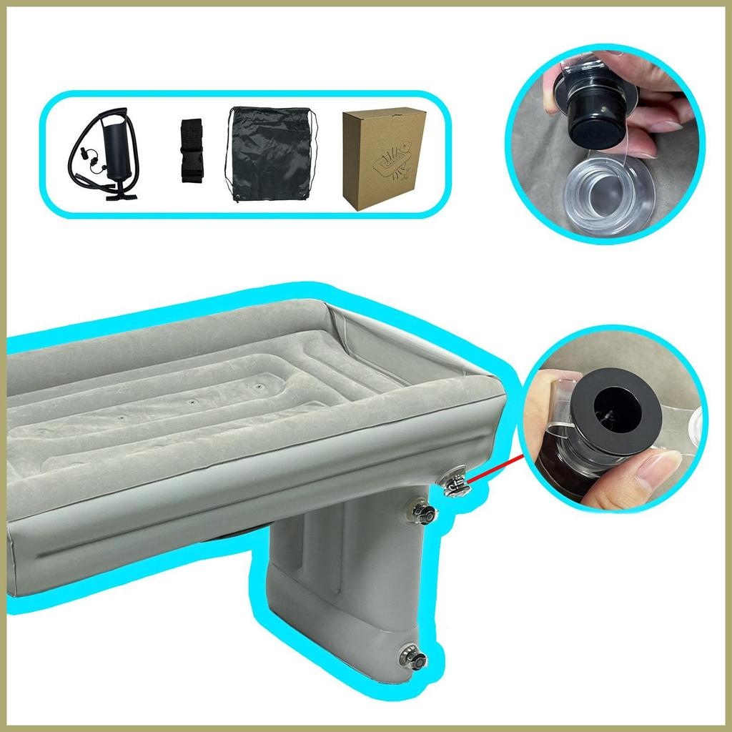 Giường Ô Tô Bơm Hơi Giường Ngủ Bơm Hơi Có Bơm Di Động Trẻ Em Ghế Sau Nệm Không Khí Cho Cắm Trại Đi Bộ Đường Dài abrtedvn