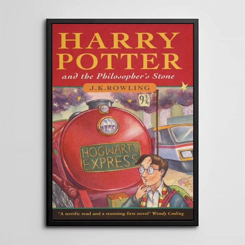 Harry Potter Hogwarts Books Cover Canvas Wall Art No Frame Decor cho phòng ngủ Phòng học