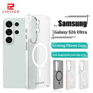 Ốp Lưng Từ Tính Lereach Cho Samsung Galaxy S26 Ultra S25 Ultra S24 Ultra S26 Plus S26 Ốp Điện Thoại Chống Sốc Chống Trầy Xước Ốp Lưng Bảo Vệ