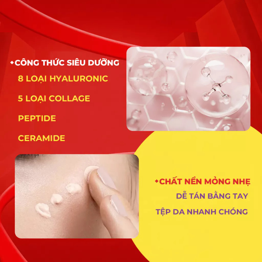 Kem Nền BB Mị Thượng Đại Hồng - Lớp Nền Hoàn Hảo, Mịn Màng, Chống Nắng Và Dưỡng Da