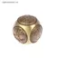 Sáu mặt Bốn phước lành Lu Money Fidget Spinner Đồng thau Giảm căng thẳng Khối đàn áp Bóng Fidget Đồ chơi thủ công MỚI
