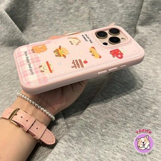 Cute cartoon food phone case for iPhone 17promax 16promax 15 14plus 13 14 XS XR XS MAX anti fall female student cut GBD