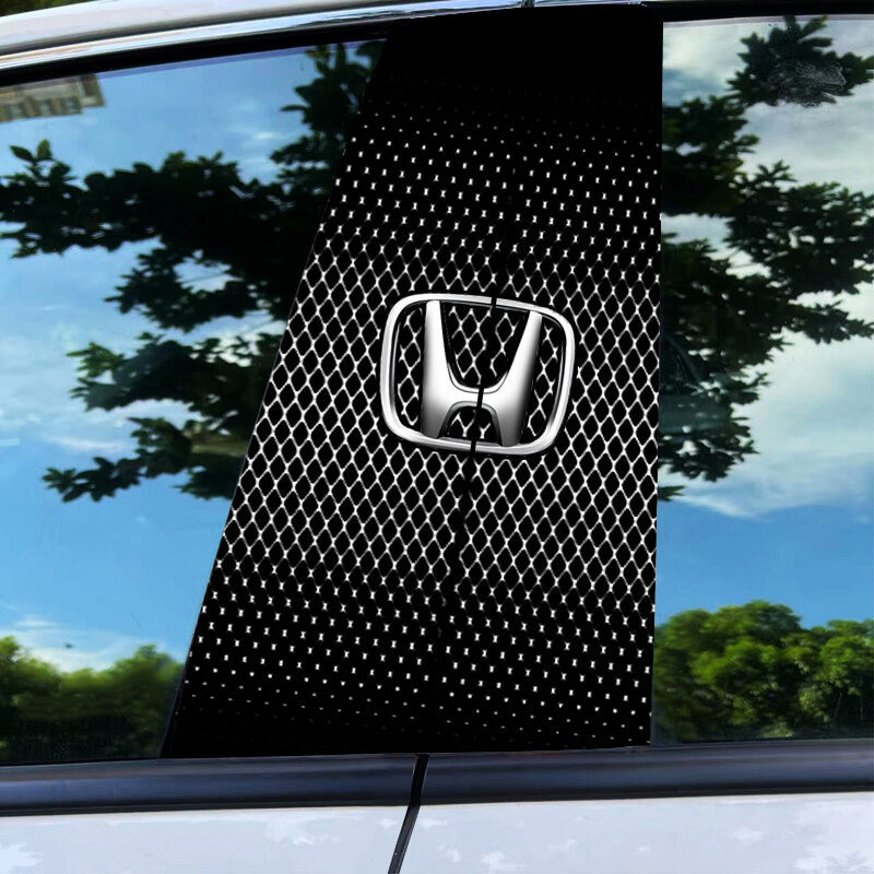 Phù hợp cho Honda City Accord CR-V Jazz Brio Bezal Jade Odyssey Cá Tính Trang Trí Trung Tâm Ô Tô PET Trụ Dán