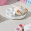 Phụ kiện nắp trà sữa DELMER, Đồ trang trí ấm trà gốm Mini phong cách truyền thống, Sáng tạo Tinh tế gốm sứ mịn màng Trà đạo