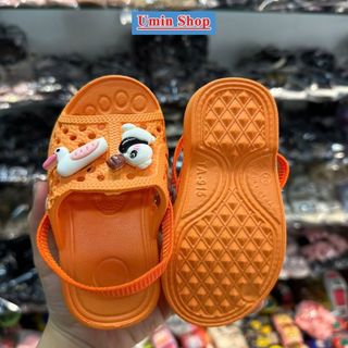 DÉP TỔ ONG XỐP CHO BÉ TẬP ĐI _ DẺP CHUN SIÊU NHẸ TẬP ĐI CÓ QUAI DÀNH CHO BÉ CHÂN 9-16CM UMINSHOP