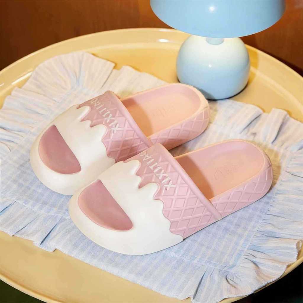 XIXITIAO Dép Mùa Hè eva Phong Cách Mới Thường Ngày Nhà Ngoài Trời Đế Mềm Thời Trang Nữ