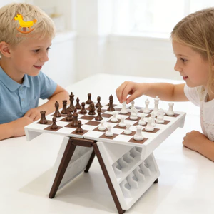 Trò chơi bàn cờ chiến lược 3D – Sách trò chơi, trang trí giá sách, tiệc gia đình, du lịch, Đông Nam Á