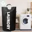 PUSKY 90L Siêu Giỏ Giặt Vải Oxford Túi Giặt Chống Thấm Nước Có Tay Cầm Giỏ VN