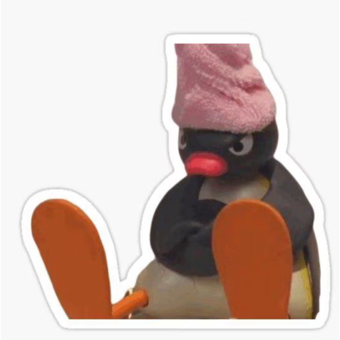 móc khoá penguitn chim cánh cụt noot noot meme
