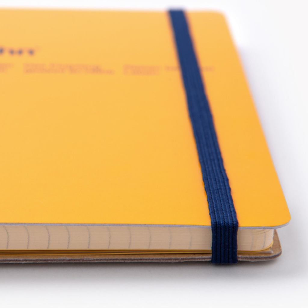 Rollbahn Pocket Memo M/Delfonics Sổ Tay Lò Xo Nhật Bản/Giấy Kẻ Ô Vuông 5mm/Made in Japan/M