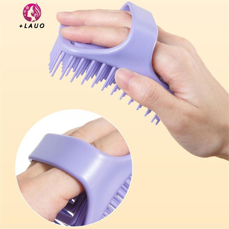 Lược chải da đầu massage Springevenstar, dầu gội chăm sóc tóc, dụng cụ tắm đa năng
