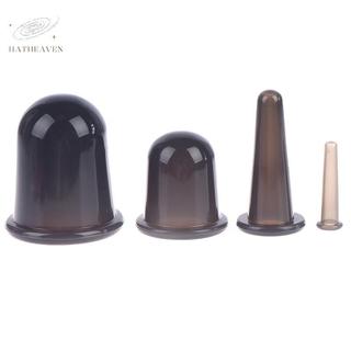 [hatheaven] Cốc hút chân không bằng silicon Nâng cơ mặt Mặt mắt Cốc Massage đẹp