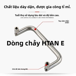 Tay cầm tủ điện bằng thép không gỉ 304 Khung gầm hình chữ U Tay nắm cửa Tủ Thiết bị gấp kim HPN6