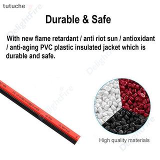 Tutu 10m Cáp LED 2 Pin Dây LED 22AWG 2 Lõi Đỏ Bla Dây Điện VN