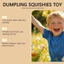 Đồ chơi Squishy bánh bao SMILE, Bun nhồi bông hấp mềm lấp lánh Squishy Pinch Le, với dụng cụ hấp có khả năng phục hồi chậm Fidget Bóp Công cụ thư giãn bột giải nén