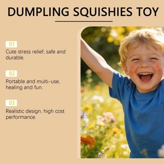 WOAY Bánh Bao Đồ Chơi Squishy, Chậm Đàn Hồi Mềm Hấp Nhồi Bông Squishy Pinch Le, Fidget Long Lanh Với Máy Hấp Bóp Bột Giải Nén Trang Trí Nhà Cửa