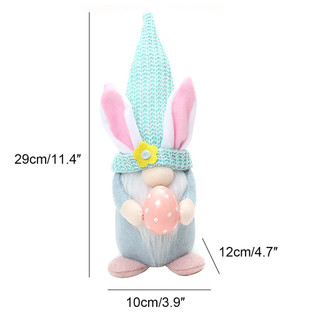 [flyingfishla] Mới Nhiều Màu Gnome Vô Diện Giữ Trứng Đồ Dùng Lễ Hội Không Pin Gnome Búp Bê Lùn Hoạt Hình Đồ Trang Trí Phục Sinh Trang Trí Nhà Cửa