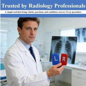 Băng dính X Ray Markers có thể giặt được để sử dụng lâm sàng trong các khoa X quang