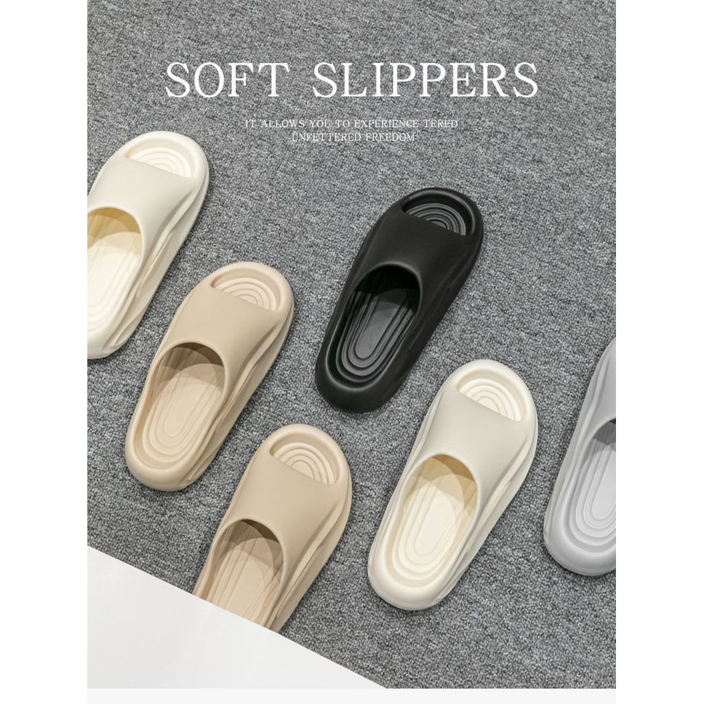 Dép Unisex EVA Chống Trơn Trượt Tăng Chiều Cao Ngoài Trời Giày Cặp Đôi