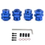 Kim Loại Mở Rộng Bánh Xe Lục Giác Hub Adapter 6469 5854 Cho TRAXXAS 1 / 10 E-Revo E-Maxx T-Maxx Revo RC Xe Nâng Cấp Phần Phụ Kiện