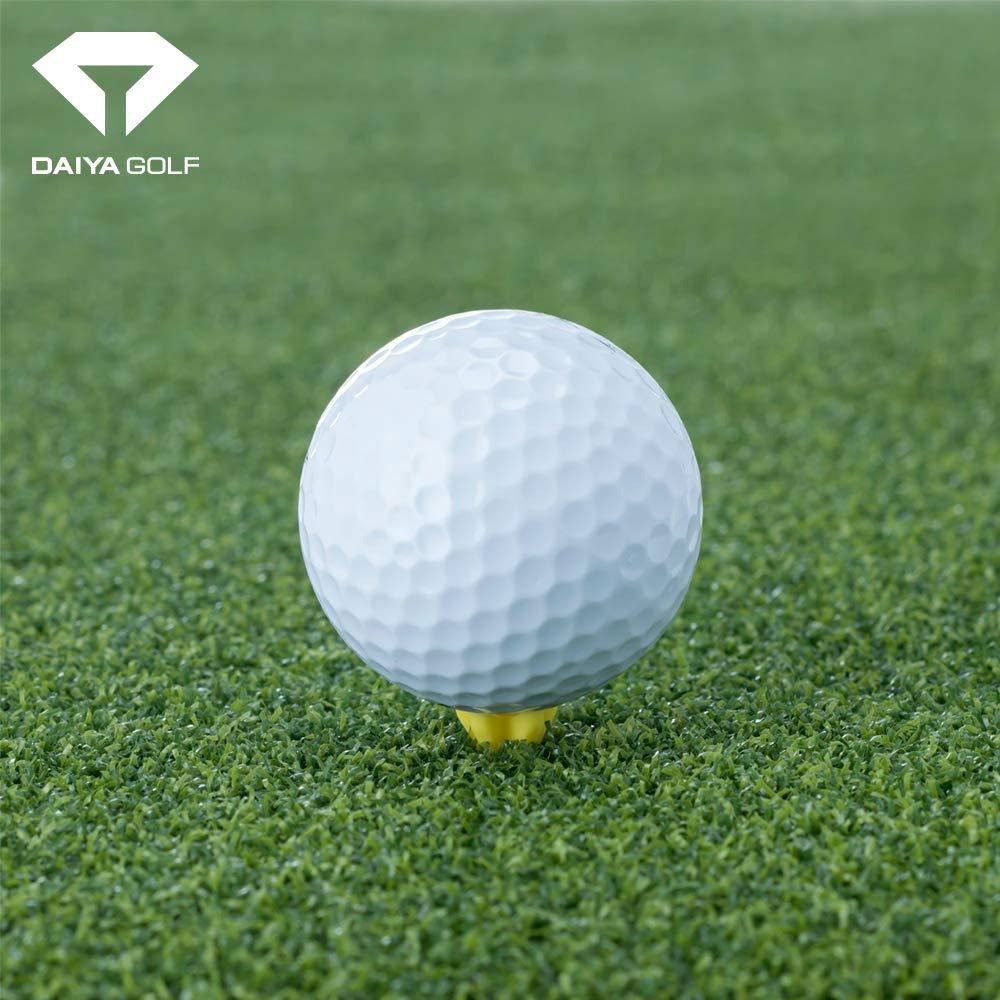 DAIYA GOLF TE-433 Repro Short – Tee golf mảnh thân thiện môi trường (hồng, gói 18 cái)