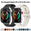 Dây Đeo Silicon Cho Huawei Watch Fit 3 / 4 4 Pro Vòng Tay Đồng Hồ Thay Thế Thể Thao Dây Đeo Đồng Hồ Phụ Kiện