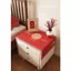 SANCHENGBY13 Vải Lanh Cotton Đầu Giường Chống Bụi Bao Vải Phong Cách Mới Đám Cưới Lễ Hội Đỏ Tủ Lạnh Máy Giặt Khăn Che Vi Sóng