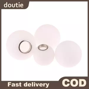 Doutie Trắng Kính Bóng Đèn Cho E14 / E27 Bóng Đèn Fitter Mở Phụ Kiện Kính Thay Thế Quả Cầu Hoặc Chụp Đèn VN