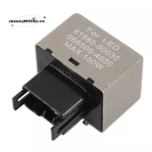 Phụ kiện ô tô Rơle nhấp nháy điện tử 8 chân cho bóng đèn LED 81980-50030 066500-4650