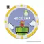 Marker đánh dấu bóng golf Super Mario Bros – Mario & Luigi dạng chip (Model SMMC004)