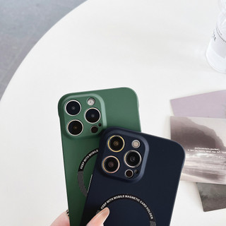 Dành Cho Ốp Sạc Không Dây Cho iPhone 15 ProMax 14 13 12 11 Pro XS Max XR X 8 Plus SE 2020 Vỏ Nhựa Không Khung K01