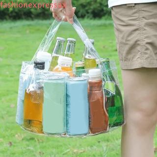 Xô trong suốt có thể gập lại FASHIONEXPRESS, Chậu rửa du lịch chống rò rỉ 6,8L / 12L, Chậu nước trong suốt di động có tay cầm Phòng giặt bằng nhựa Ký túc xá