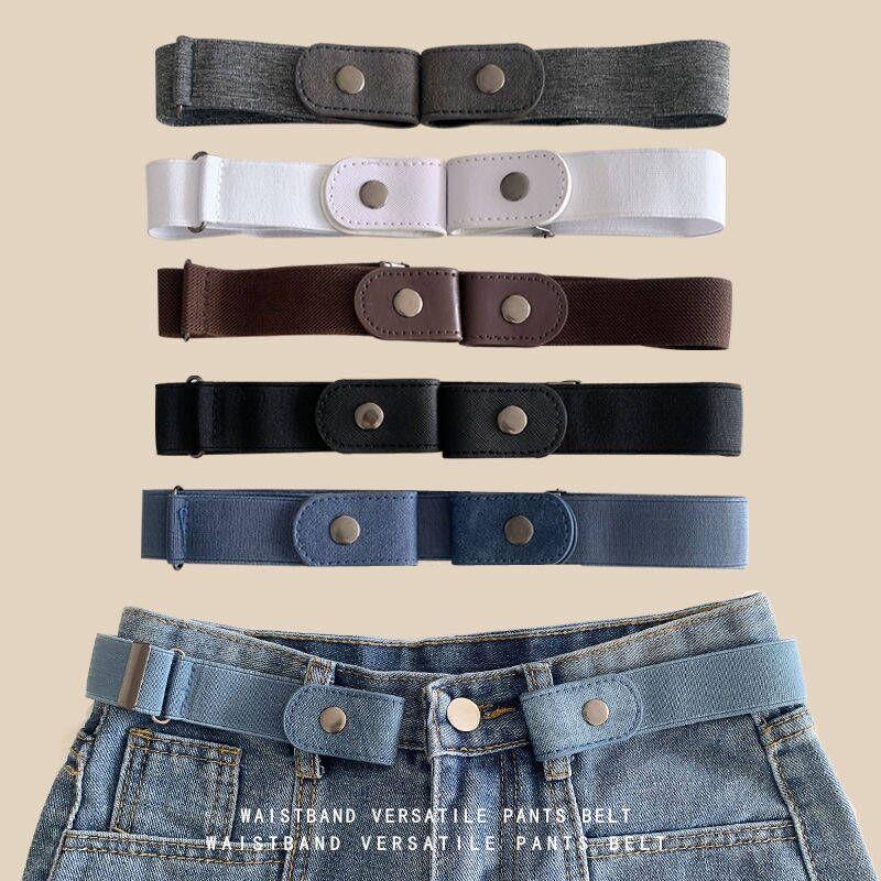 Thắt lưng vô hình unisex phong cách Hàn Quốc - Dây đai đàn hồi co giãn cực tiện lợi, không cần tháo, gọn dáng cho nam nữ