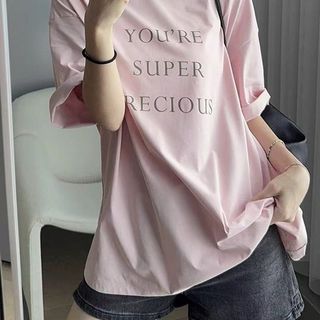 Áo Thun Baggy Unisex 100% Cotton, Cổ Tròn Rời, In Độc Đáo cho Nam và Nữ