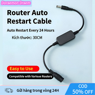 【COD】Dây cáp tự động ngắt nguồn và khởi động lại router 24/7, tương thích nguồn DC 5V-15V, giải pháp tối ưu cho mạng.
