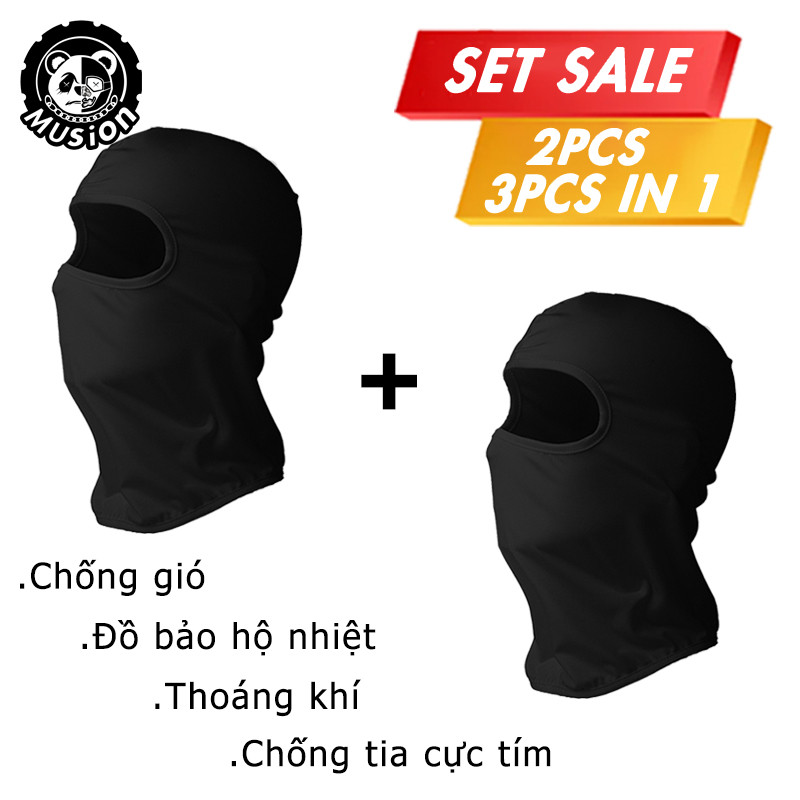 Mặt nạ bảo hộ đi xe đạp chống tia UV với lỗ kính thoáng khí