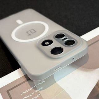 Ốp Điện Thoại Cho OnePlus 15 Ice Fog Vỏ Bảo Vệ Từ Tính Bao Gồm Tất Cả Chống Sốc Mờ