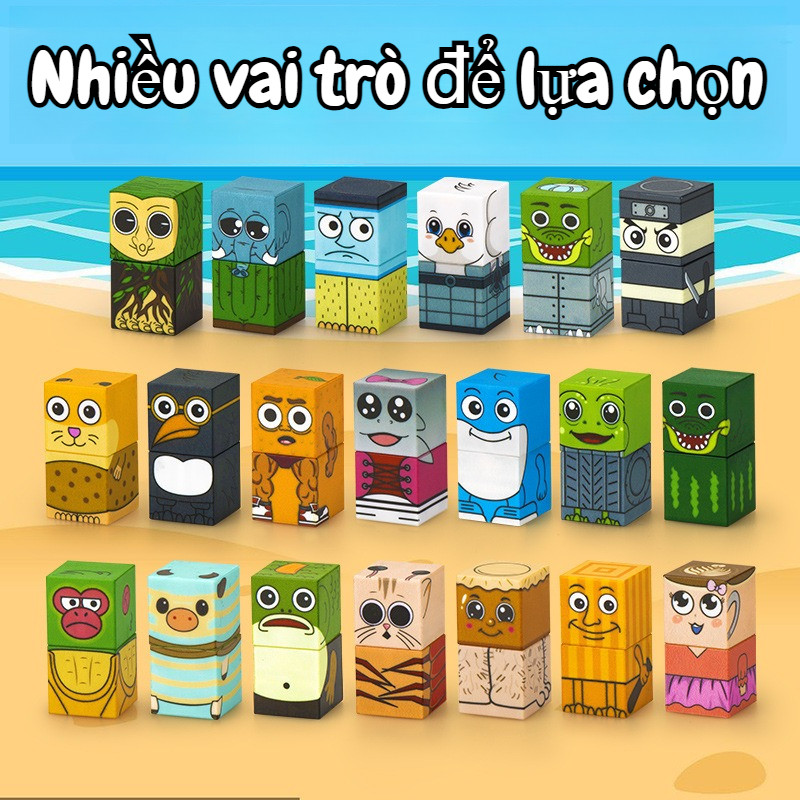 Set 10/20 Cái Nhân Vật Khối Nam Đồ Chơi,Nhiều Vai Trò để Lựa Chọn,Siêu Ngộ Dành Cho Bé