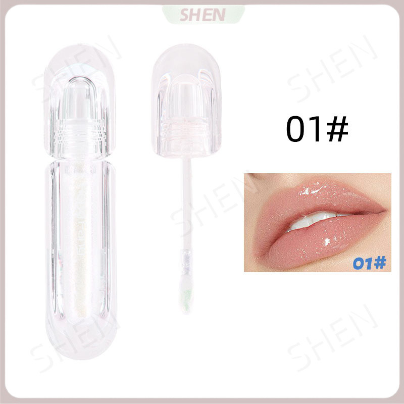 D.G Son bóng ngọc trai mịn lấp lánh trong suốt bóng nước. Son bóng dưỡng ẩm