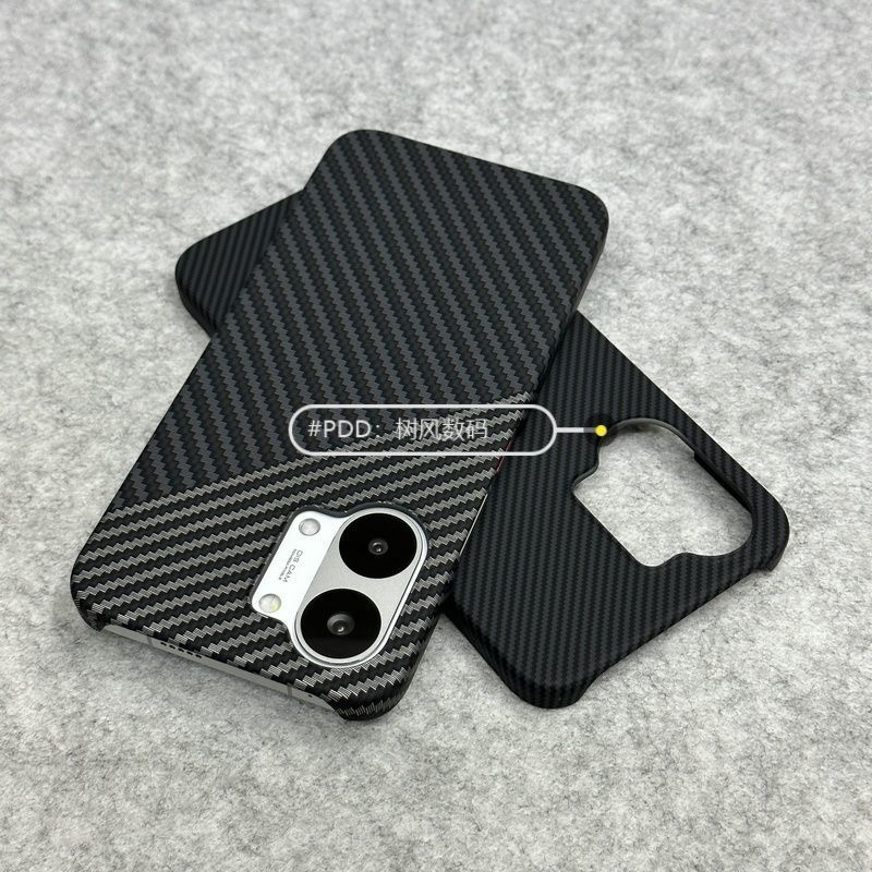 Ốp Điện Thoại Cho Redmi Turbo5Max / POCO X8 Pro / Max Không Bao Gồm Tất Cả Kết Cấu Sợi Carbon Mỏng Nhẹ Cứng