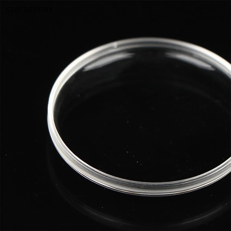 [Hộp lưu trữ] 28MM- 32.2MM Phụ kiện đồng hồ Gương Vỏ keo hữu cơ Ống kính thủy tinh Vỏ nồi cổ điển Vỏ nhựa Acrylic Vỏ màng bảo vệ đẹp