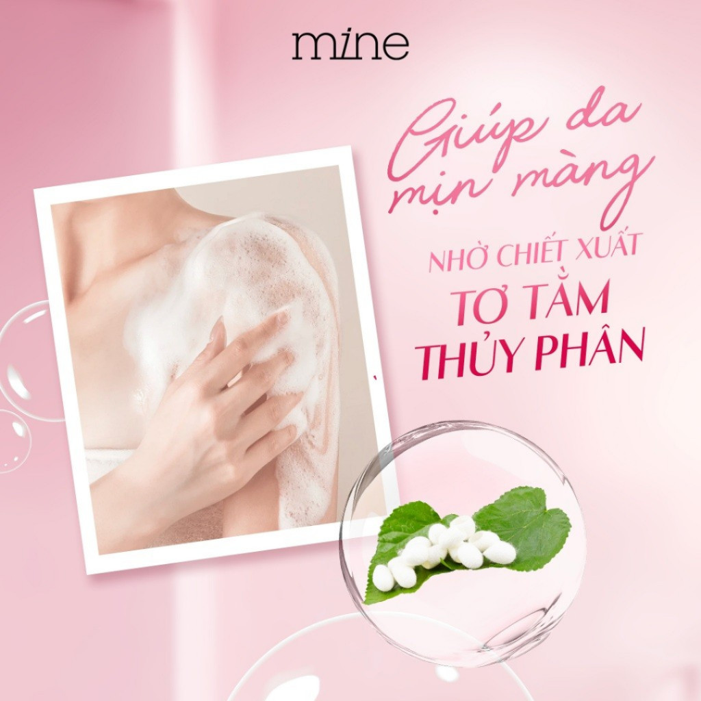 [TẶNG MẶT NẠ Ủ TÓC 490K] Combo 2 Sữa tắm Mine Perfumed Showergel Thơm Quyến Rũ Hỗ trợ Dưỡng Ẩm Và Dưỡng Sáng Da 470g