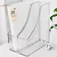 TRTR Tối Giản Nhựa Trong Suốt Bàn Làm Việc Tạp Chí Người Tổ Chức Có Khe Cắm Đơn Để Lưu Trữ Hồ Sơ Và Sách VN