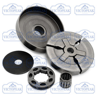 Bộ ly hợp & bánh xích cưa xích 5800 Ly hợp 3 / 8 "Bánh xích 7 cửa 0,058" Bộ phận thay thế máy đo cho dụng cụ điện ngoài trời