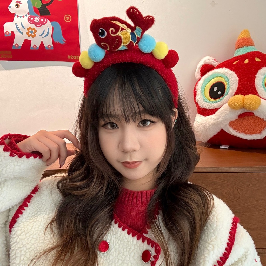 Năm Mới Băng Đô Lễ Hội Sang Trọng Búp Bê Phụ Kiện Tóc Băng Đô Phụ Kiện Tóc Trẻ Em