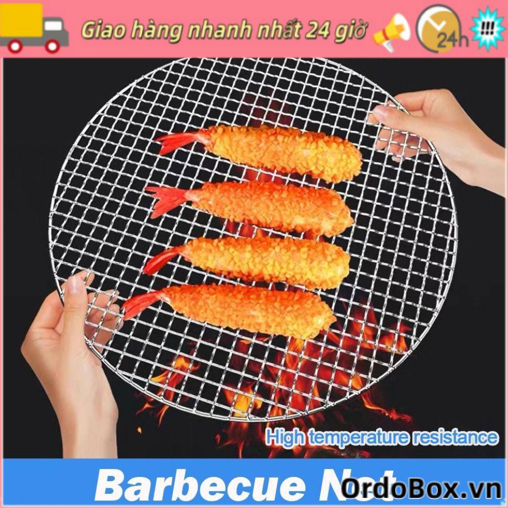 Lưới tản nhiệt ORDOBOX, Giá nướng có thể tái sử dụng chống dính, Thịt nướng tròn bằng sắt